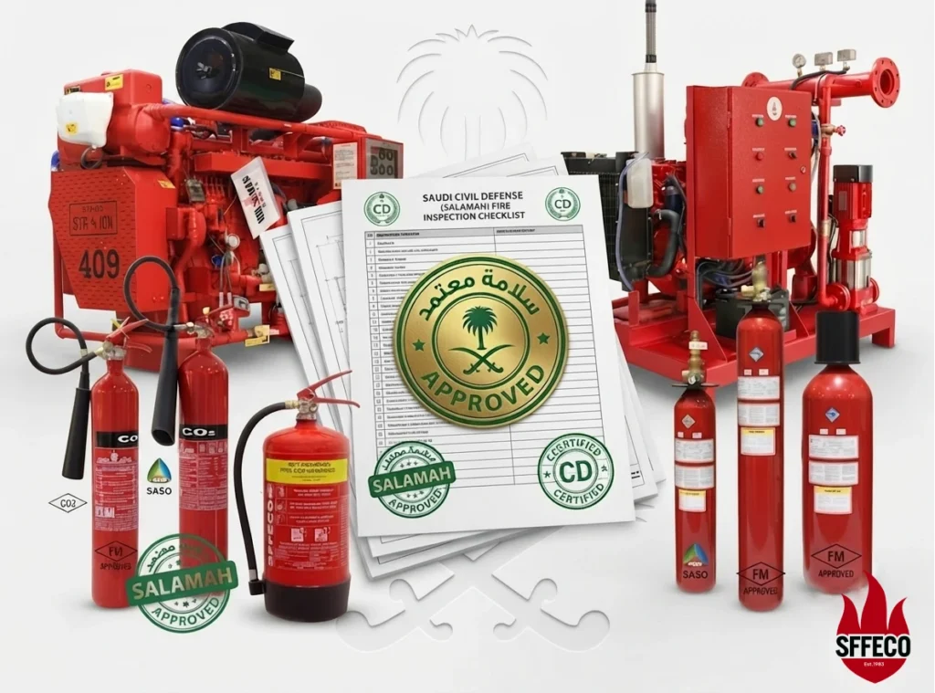 Saudi Civil Defense (Salamah) Fire Safety Approval